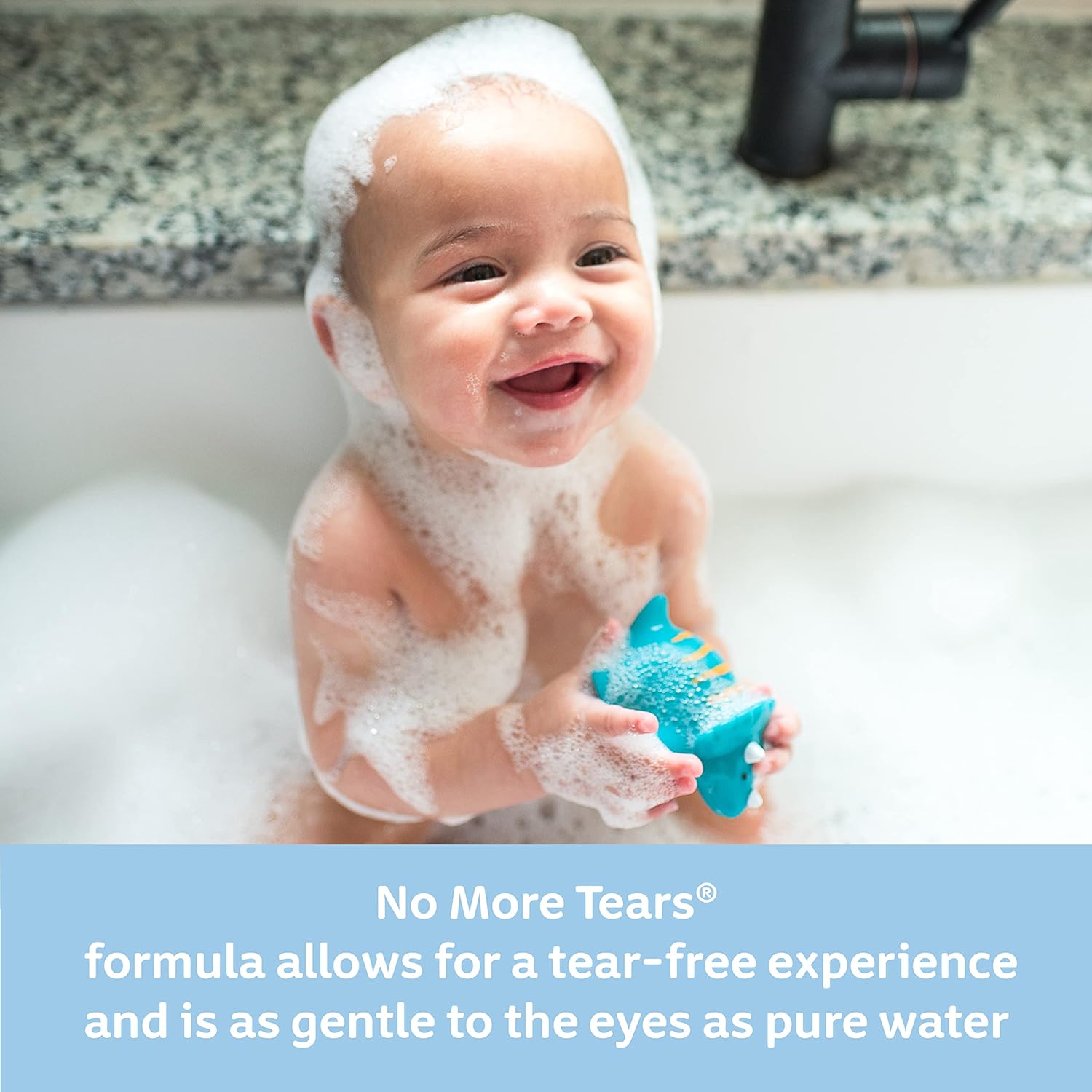 Johnson's Skin Nourish Moisturizing Baby Lotion for Dry Skin with Vanilla & Oat Scents， Gentle & Lightweight Body Lotion for The Whole Family， Hypoallergenic， Dye-Free， 16.9 fl. oz - Image 4
